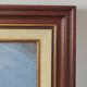 Vintage painting on canvas "Marine / Sailboat" signed Simon