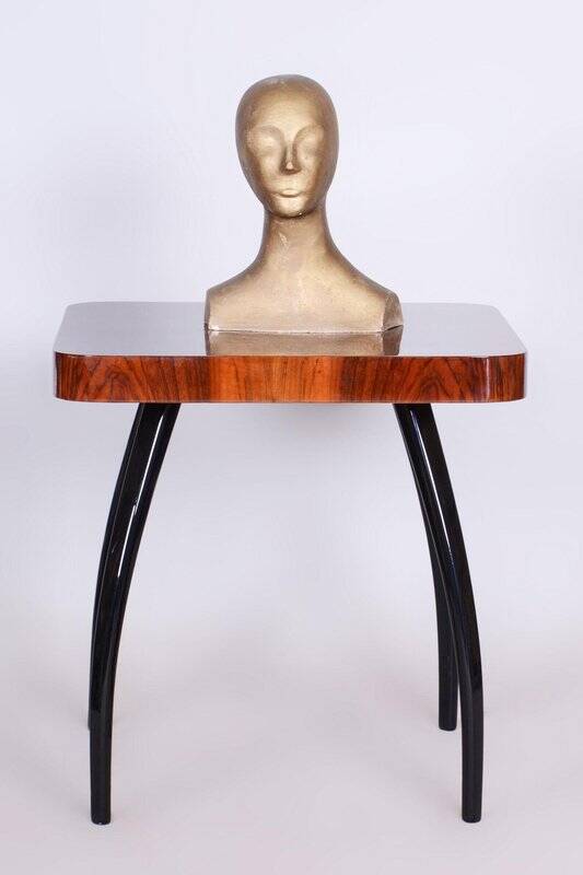 Mid-Century Modern Bust in Patinated Plaster, Czech, 1960s