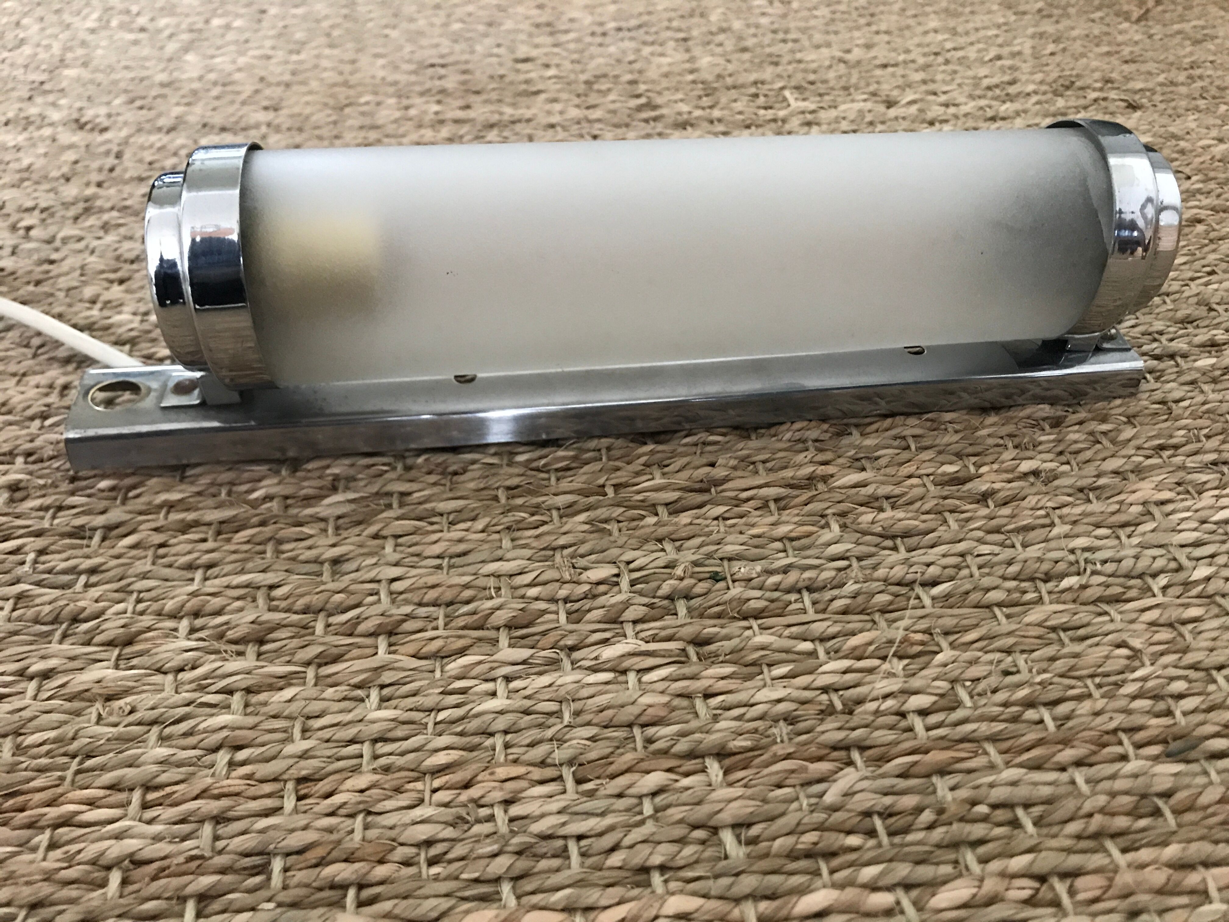 Frosted glass wall lamp 50s