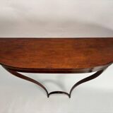 Mid-Century Wooden Hanging Console attributed to Carlo Enrico Rava, Italy, 1940s