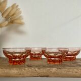 4 Rosaline champagne glasses