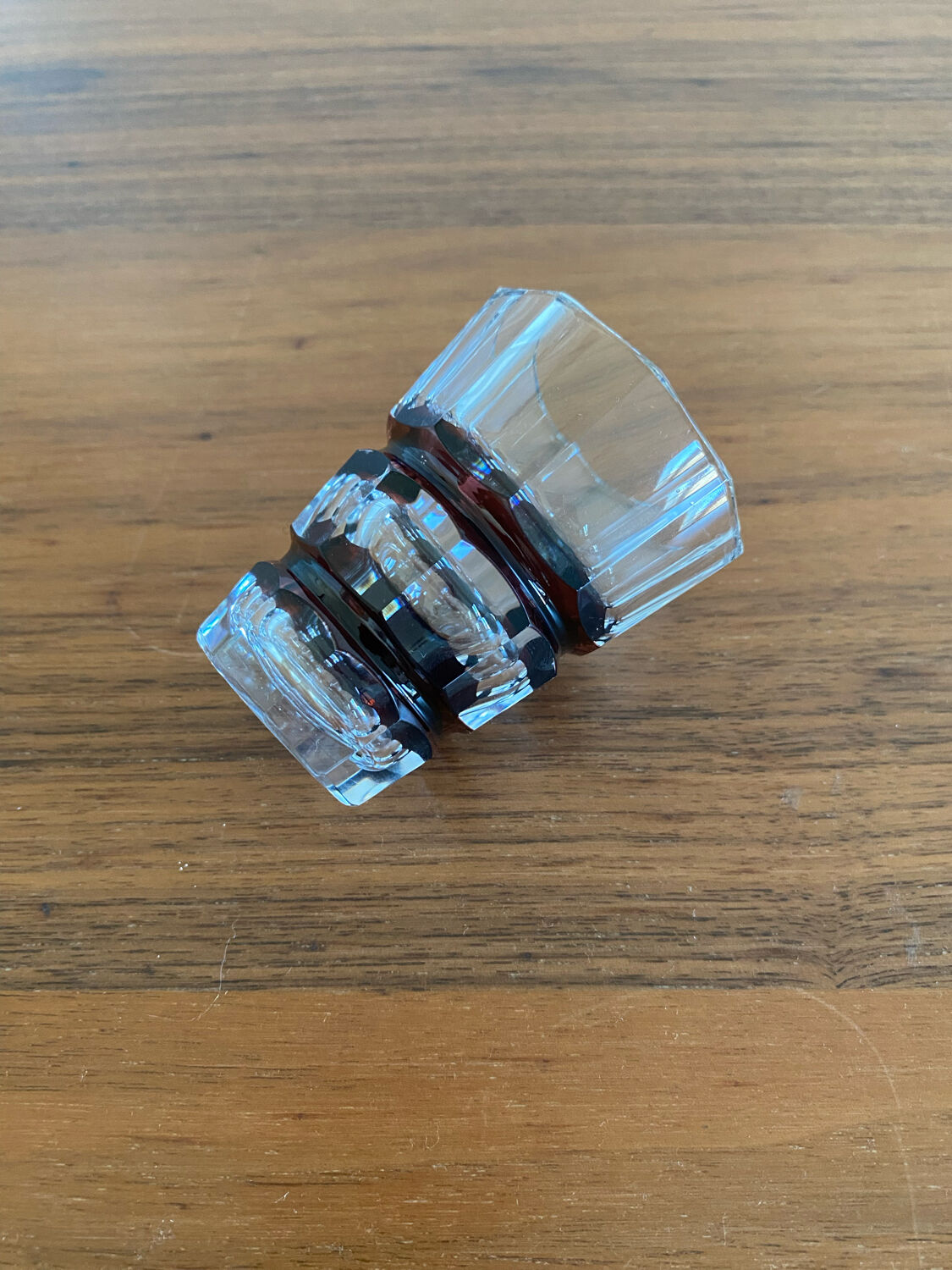 Val Saint Lambert crystal liqueur service