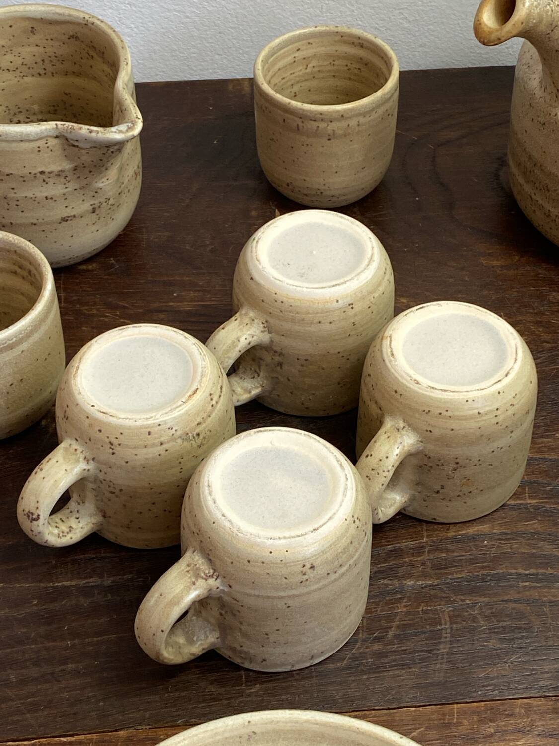 Niderviller stoneware coffee/tea service