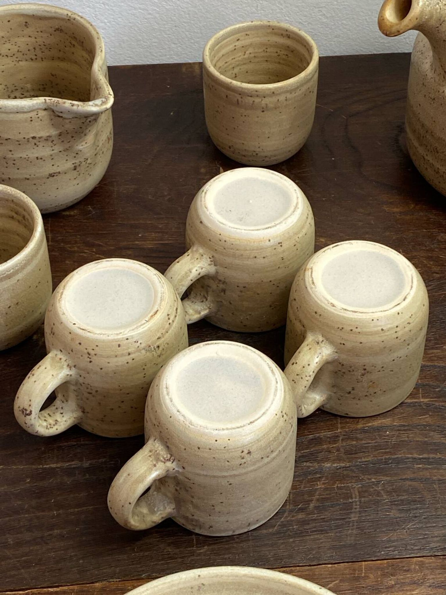 Niderviller stoneware coffee/tea service