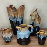 Assorted sandstone pot/pitcher