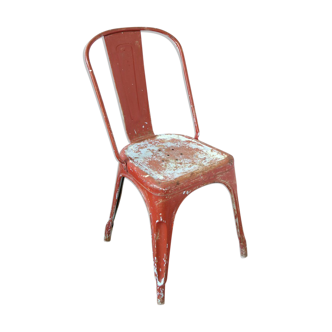 Chaise en métal