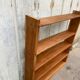 Solid oak bookcase
