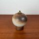 Mid-century modern ceramic oil lamp by Danish studio Aage Würtz, 1956.