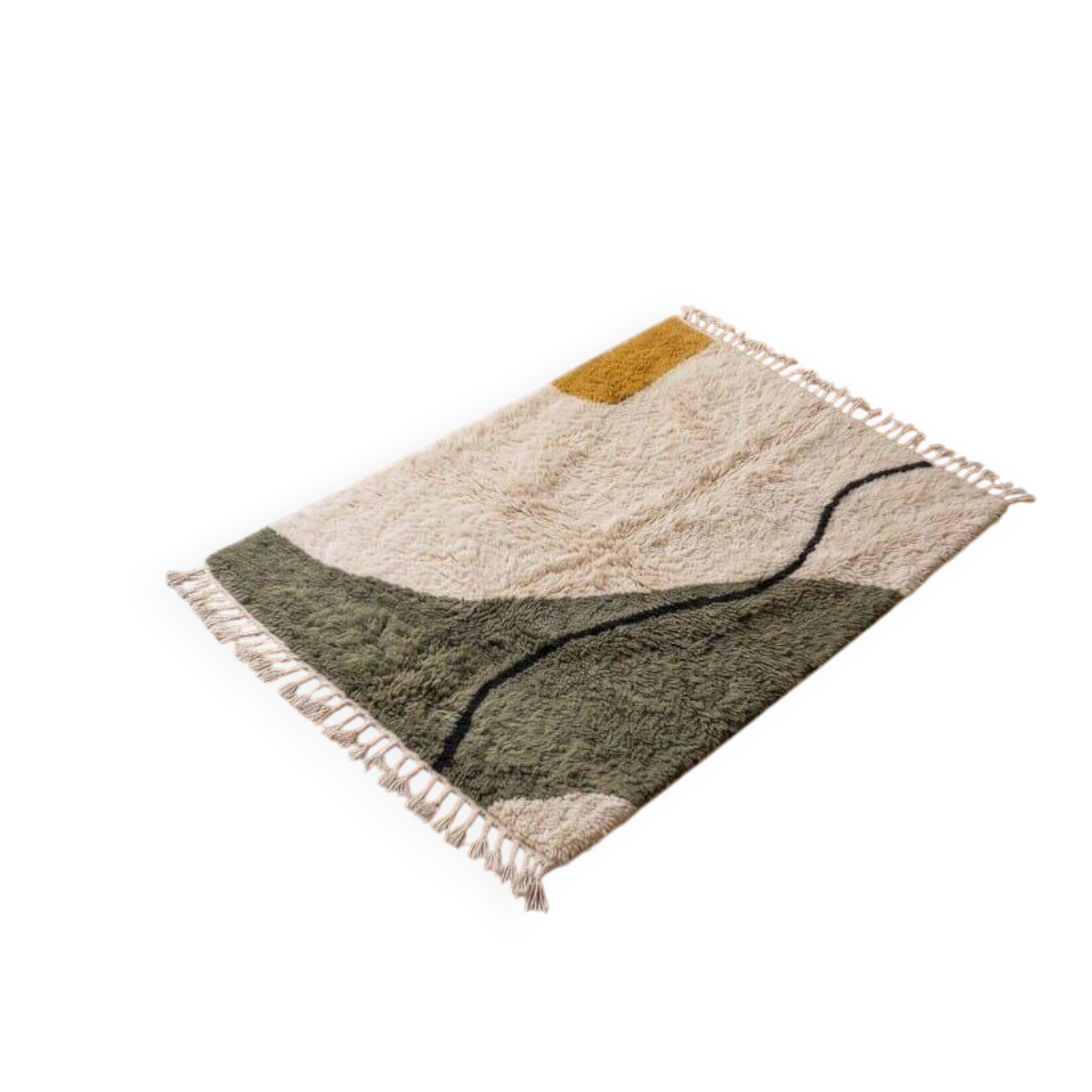 Traditional handmade Berber rug 1.5/2.5 m