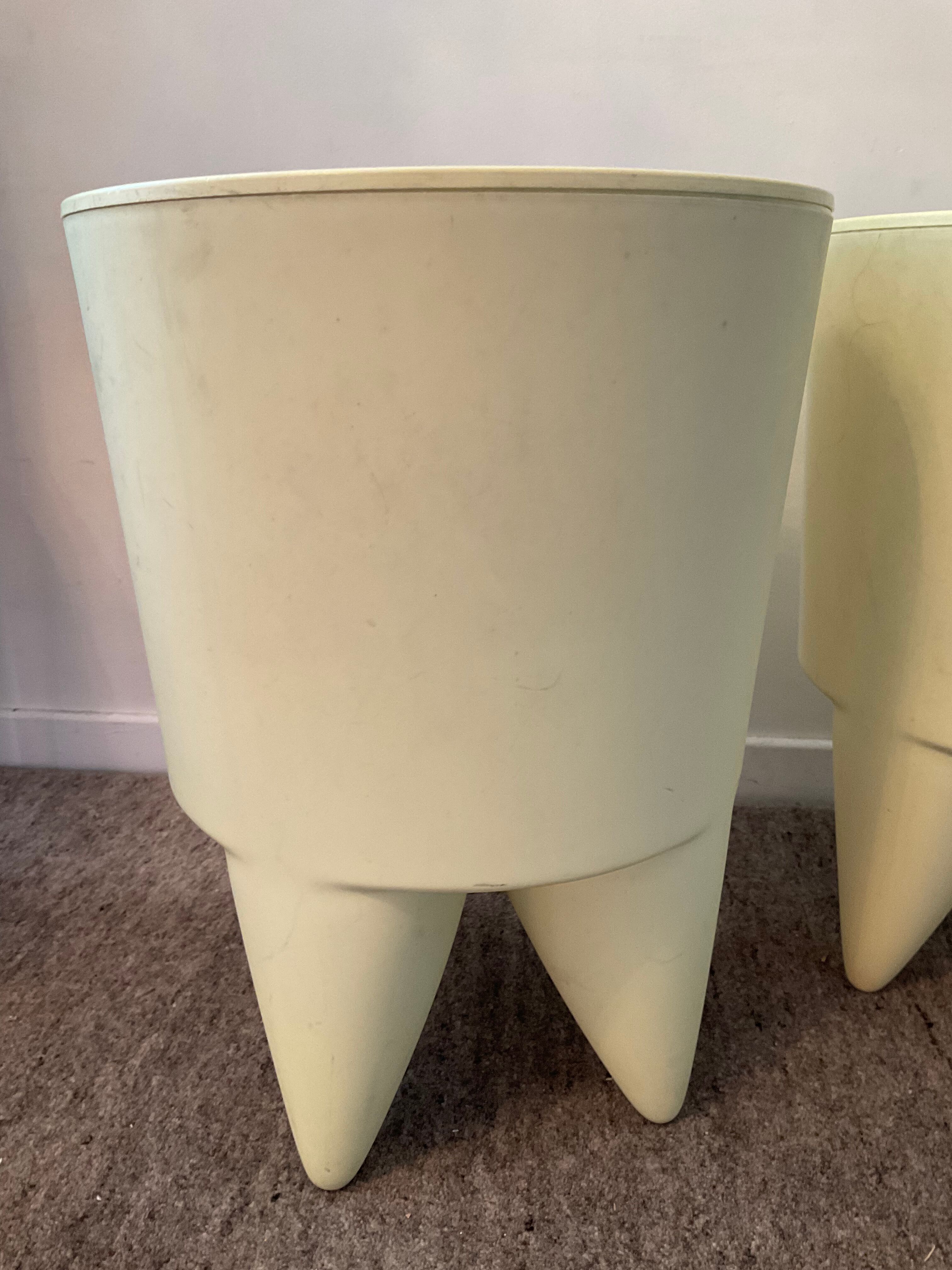 Duo of Bubu stools by Philippe Starck