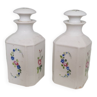 Pair of porcelain bottles