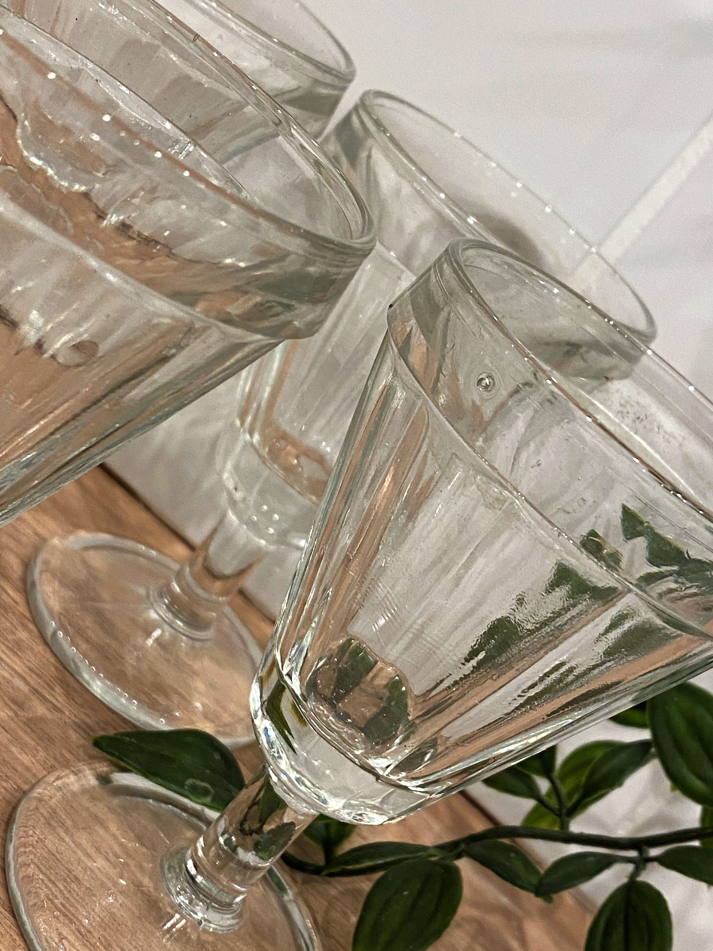 Set de 4 verres à vin bistrot