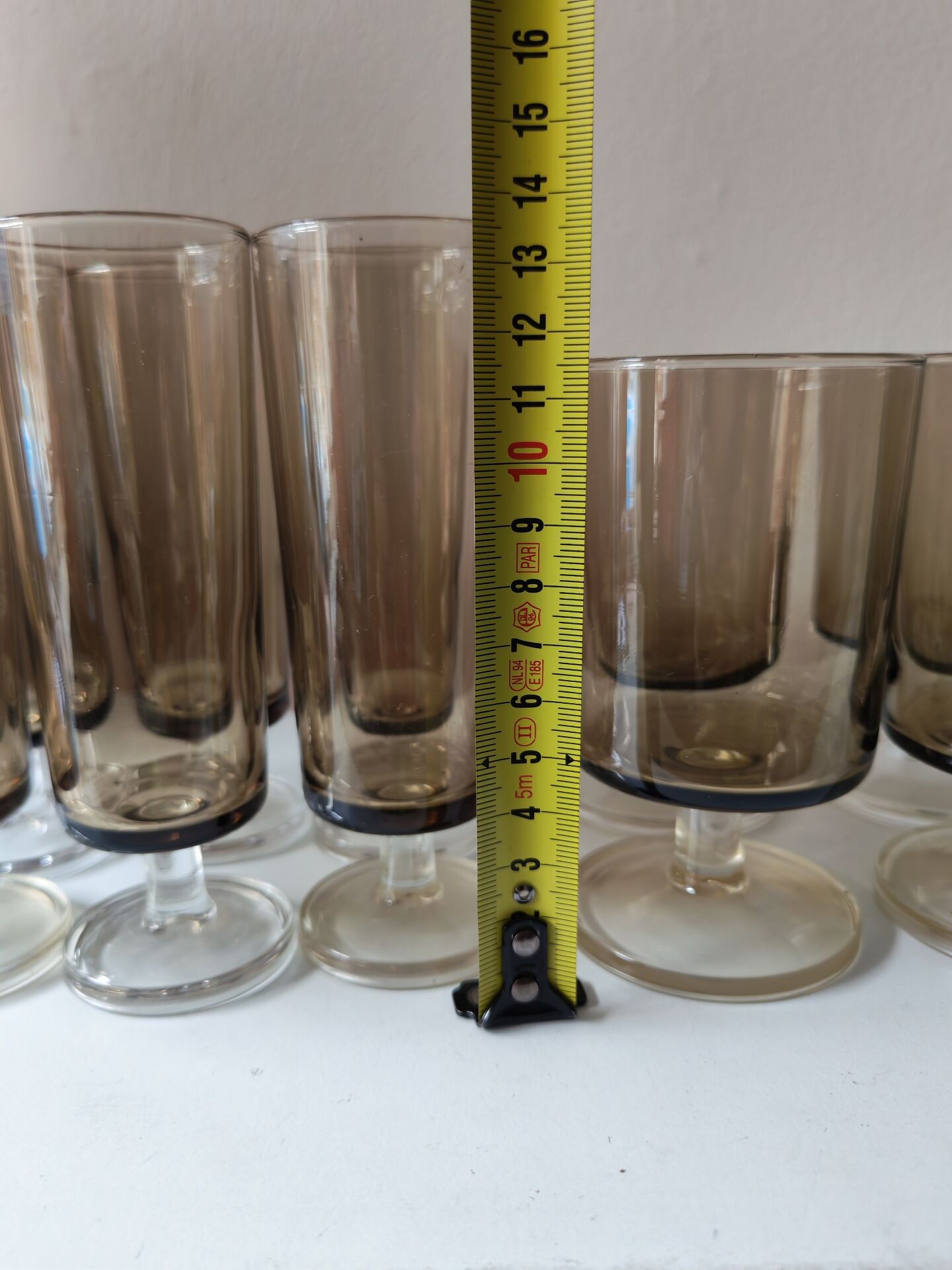 14 verres Luminarc fumé