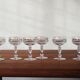 Coupes à champagne en cristal, set de 6