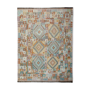 Tapis afghan kilim tissé