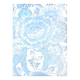 Monumental blue and white baluster vase from Delft, hand-painted, 1950s, Dutch.