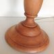 Turned wood lamp vintage 60s-70s