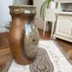 Pyrite stoneware vase, signed Jacques Vilain, La Borne, 1960s-70s.