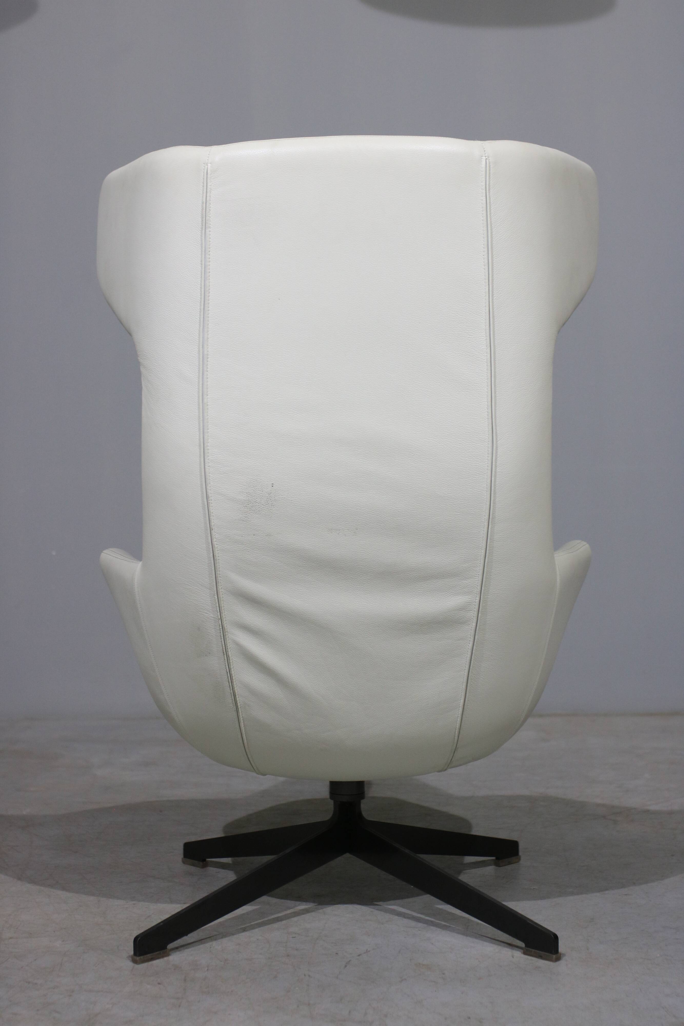 Set of  Lounge Chair and Ottoman By Alfredo Haberli for Moroso