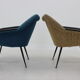 1960s Pair of Armchairs, Italy
