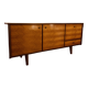 Buffet style années 50, placage teck, laque