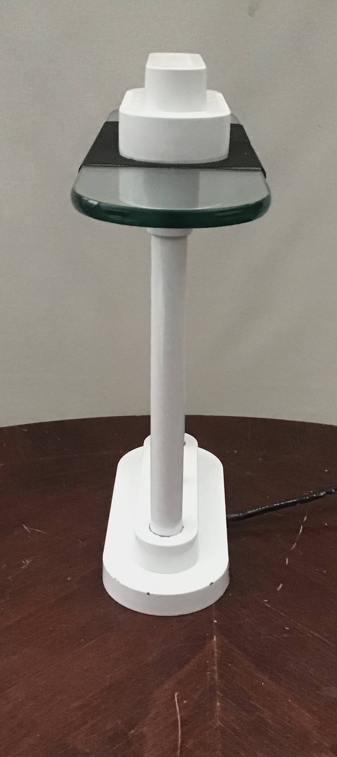 Vintage Robert Sonneman Table Lamp – Memphis Style – with Dimmer