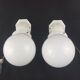Pair of porcelain art deco wall light