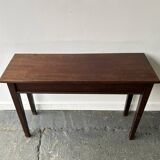 Edwardian solid wood side / console table circa 1880–1910