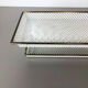 Brass wall shelf