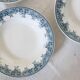 Deep plates x5, iron earth, Estival model from Saint Amand