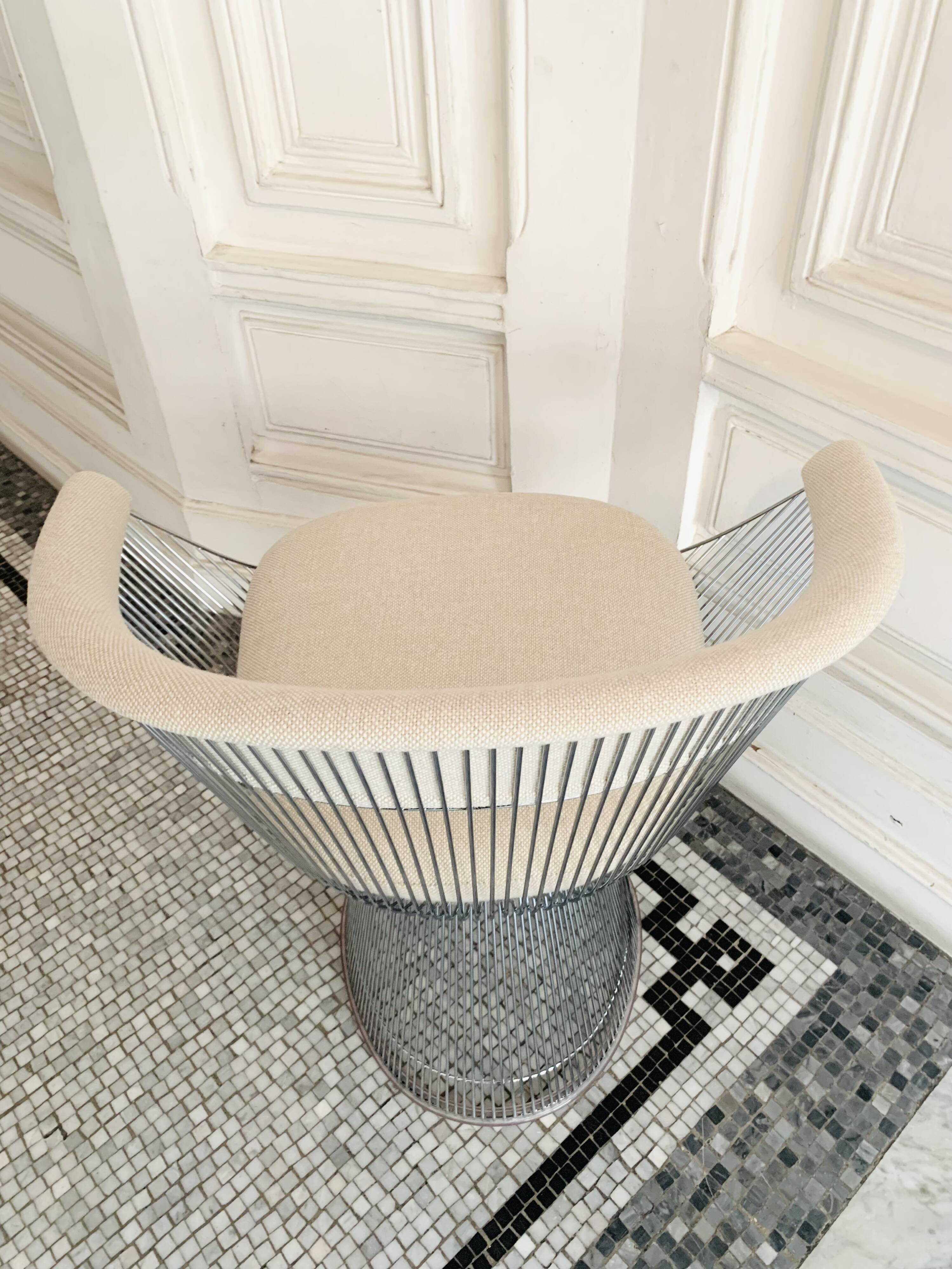 Warren Platner Edition Knoll Petit Armchair