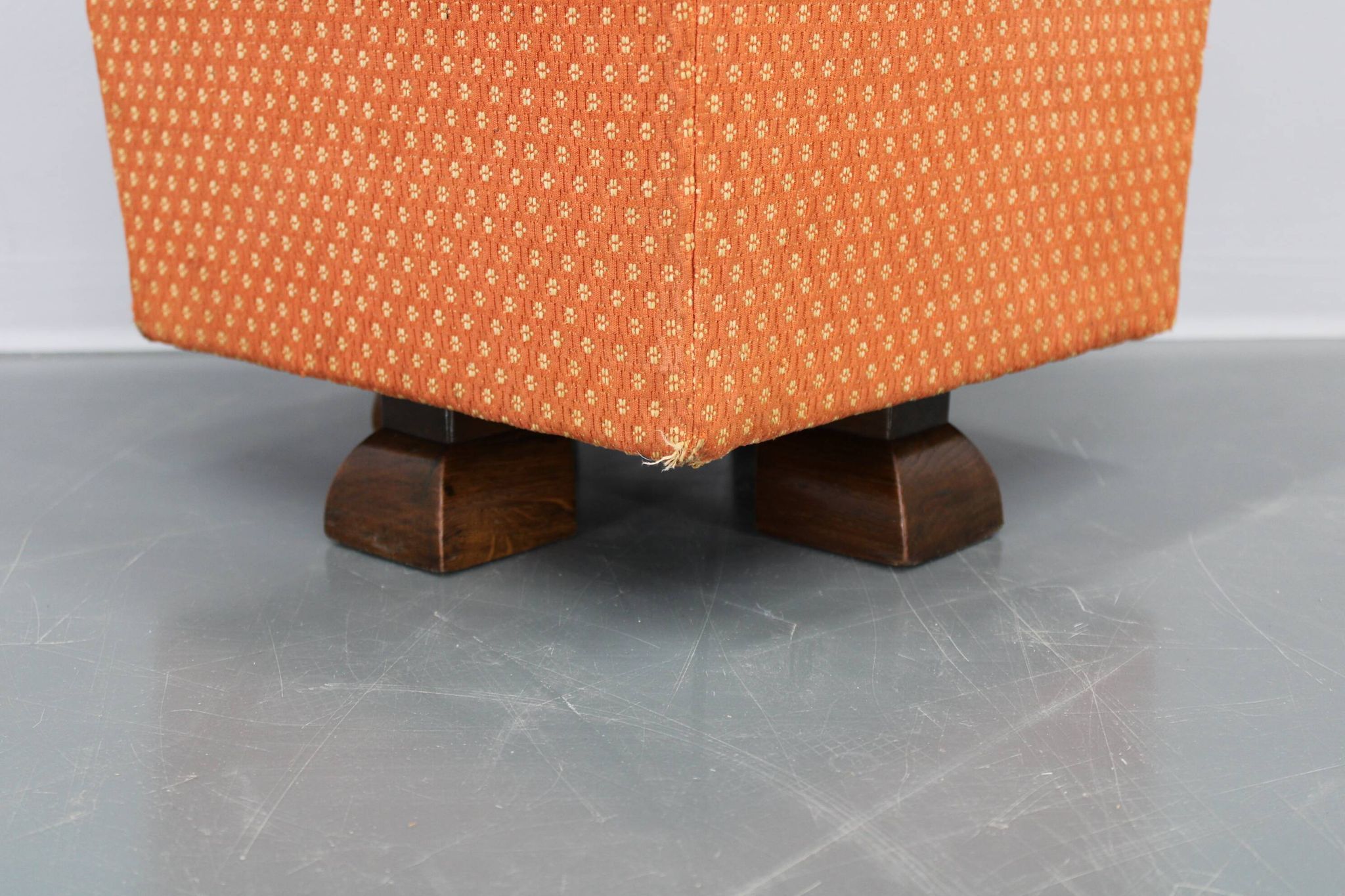 Tabouret Art Déco, Tchécoslovaquie années 1930