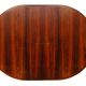 Landscape table by Niels Otto Moller rosewood on plywood