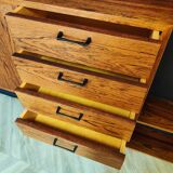 Mid century wall system vintage, bookshelf, palisander