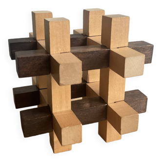 Vintage wooden puzzle
