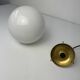 Old round opaline pendant pendant 18 cm vintage