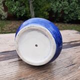 Pitcher blue decoration lemon