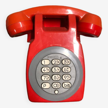 Téléphone rouge vintage