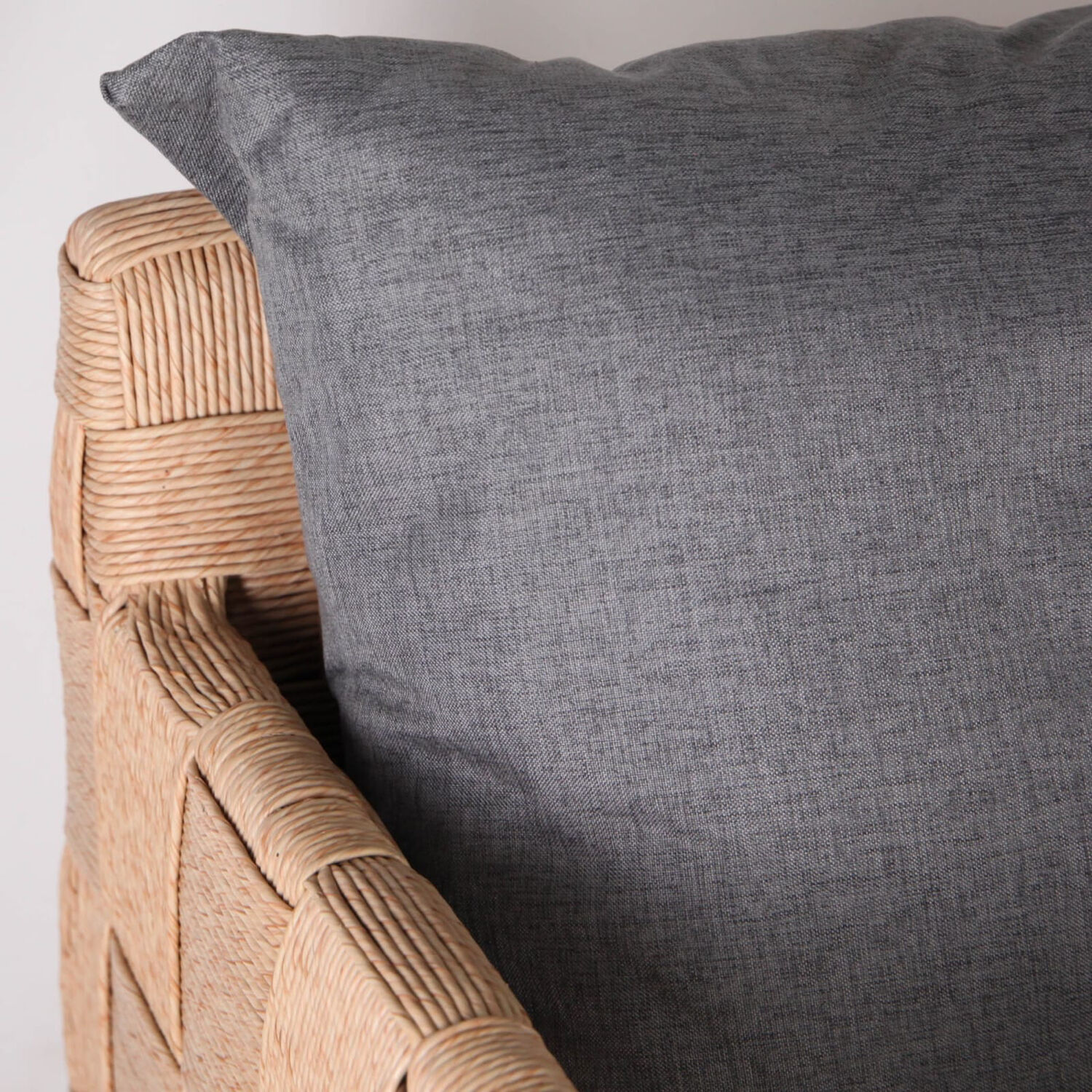 Pair of rope armchairs