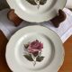 Set of 2 GIEN Chambord dessert plates