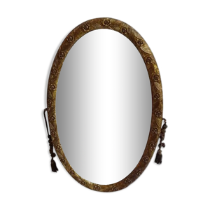 miroir ovale années