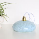 Blue Clichy glass suspension