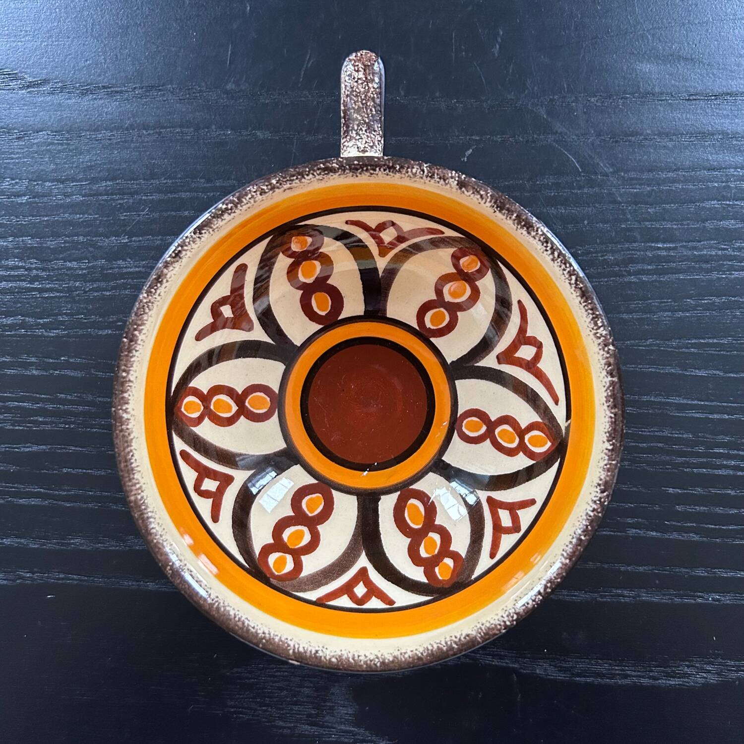 Old HB Quimper cider bowl