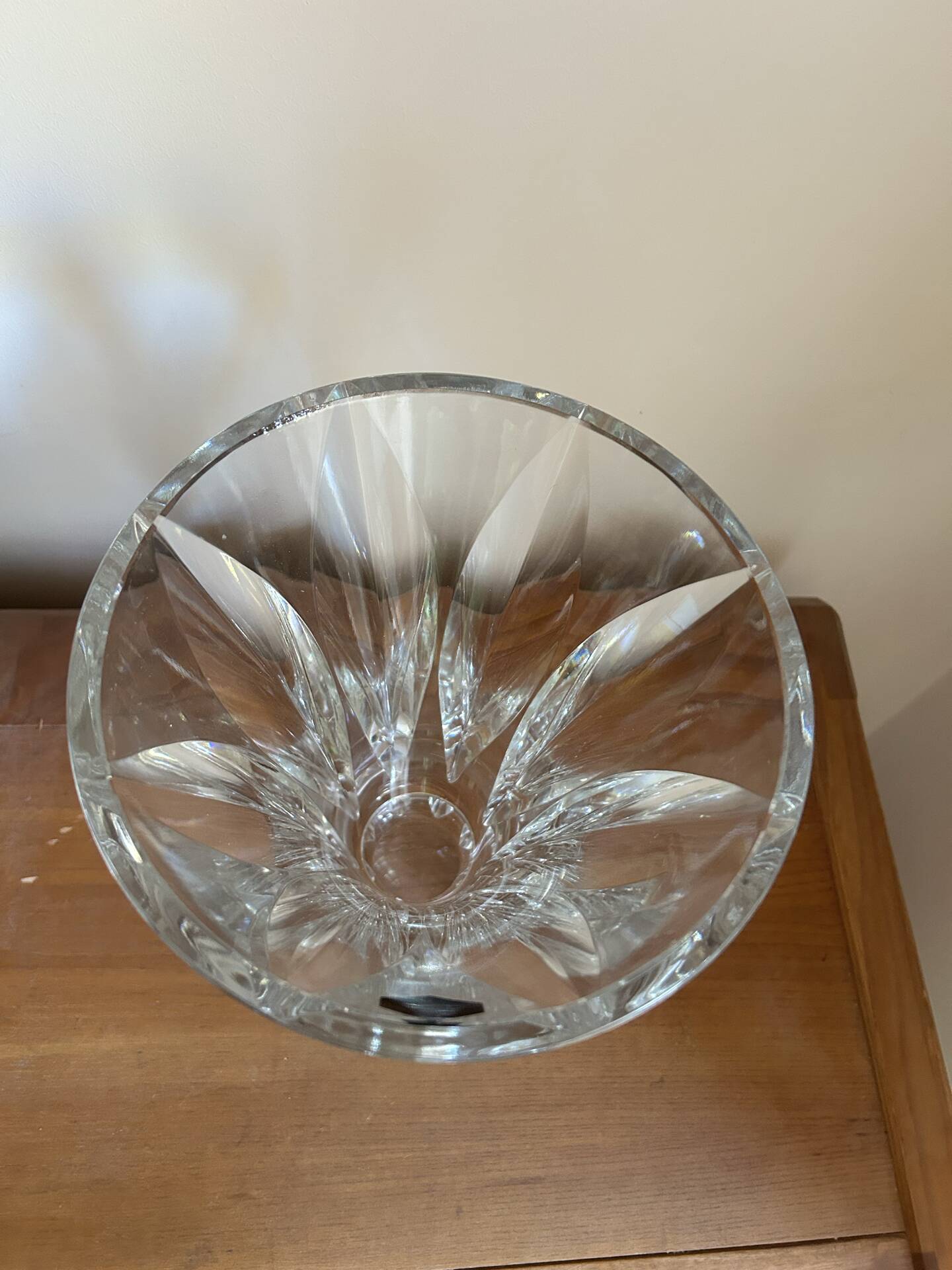 Vase Saint Louis en cristal