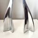 Swan candlesticks by Matthew Hilton 1980
