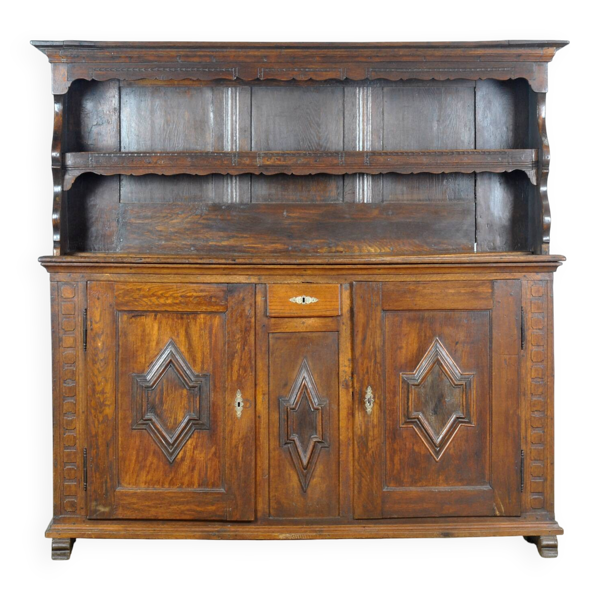 Commode hollandaise antique en chêne, années 1820