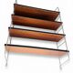 Vintage wall shelf, Scandinavian design, 70s-80s.