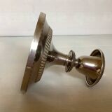 Alloy Silver Metal Candlestick