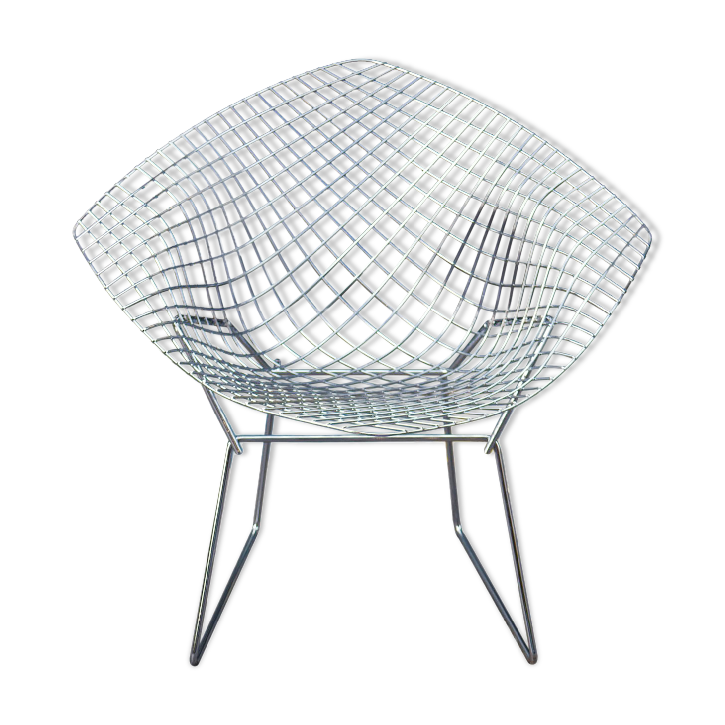 Diamond chair by Harry Bertoia, Knoll edition 2000