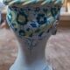 🏺 Bust vase head of a woman — Crackled earthenware — Digoin-S Manufacture